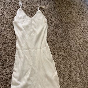 Abercrombie White Sweater Dress & Cardigan